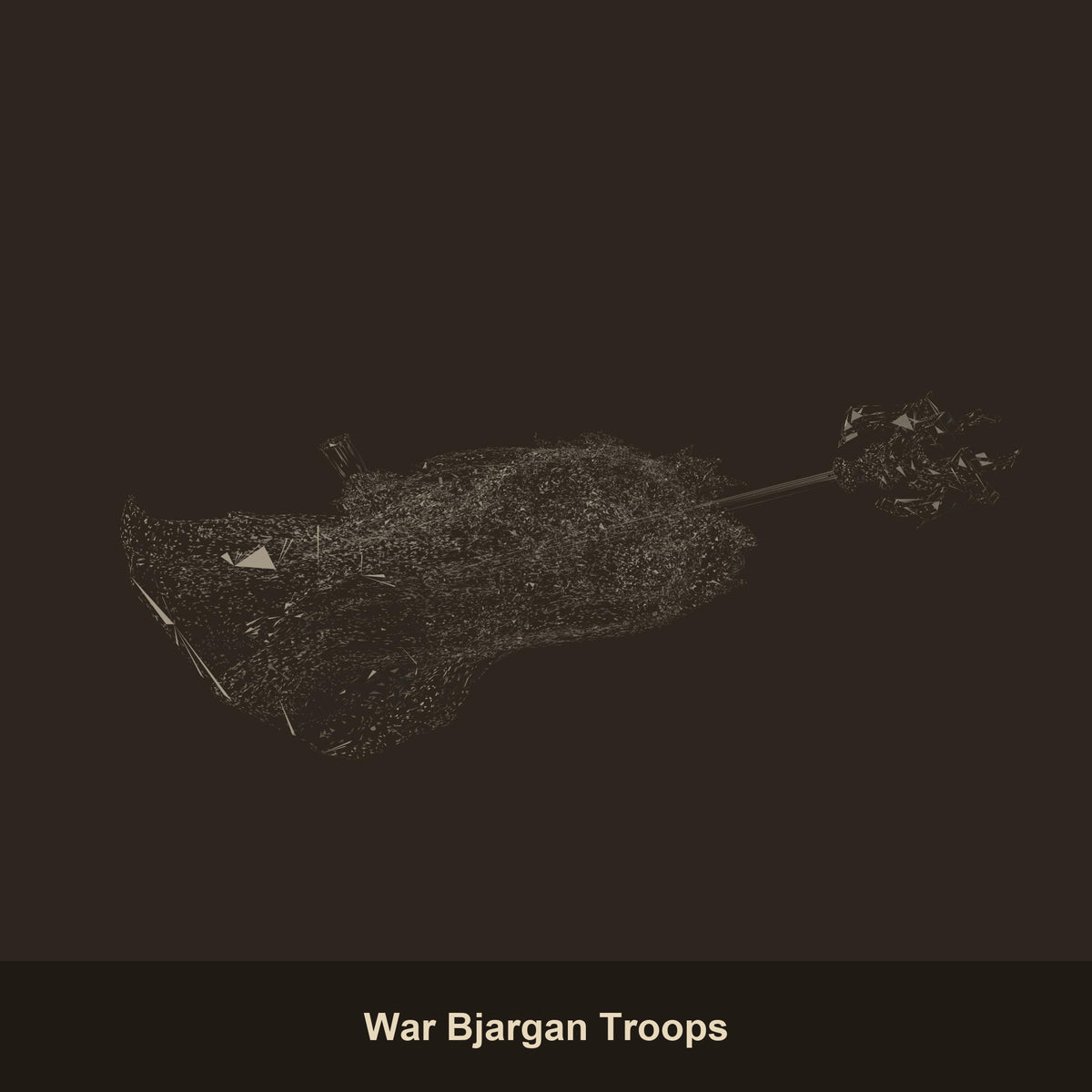 War Bjargan Troops Dwarf Miniatures - 3D printed miniature detail view