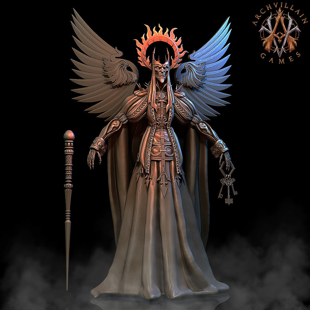 The Baron Fantasy Miniatures - 3D printed miniature detail view