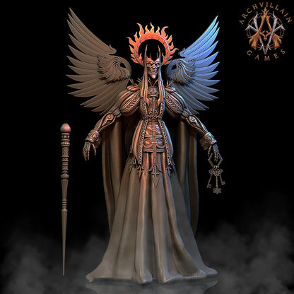 The Baron Fantasy Miniatures - 3D printed miniature detail view