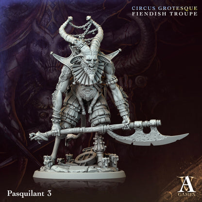 Pasquilant Fantasy Miniatures - 3D printed miniature detail view