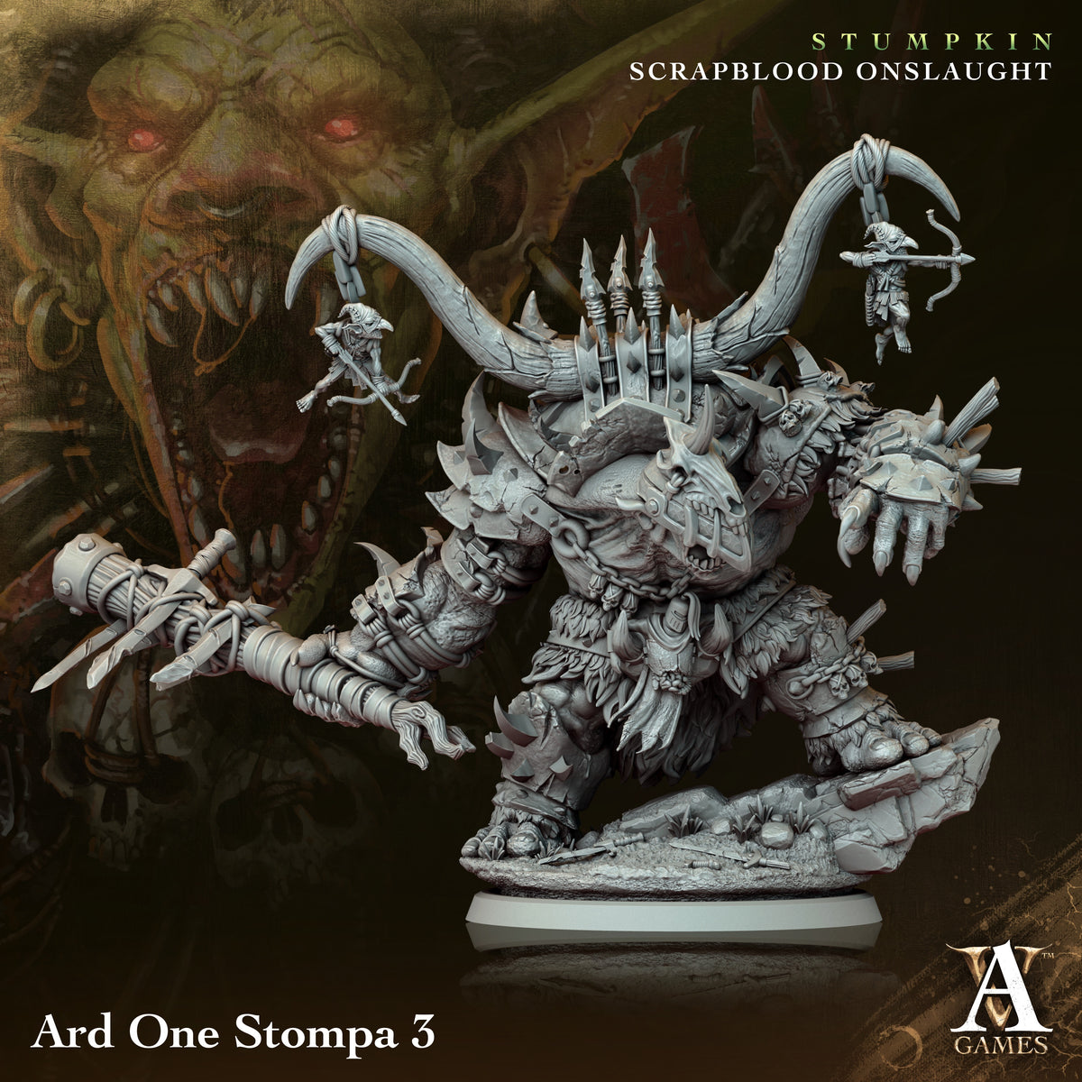 Official Archvillain Games sculpt reference