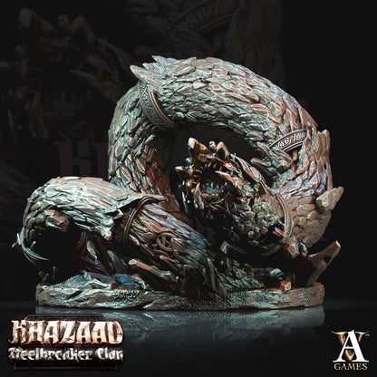 Stonewurm Riders Dwarf Miniatures - paintable tabletop miniature product view