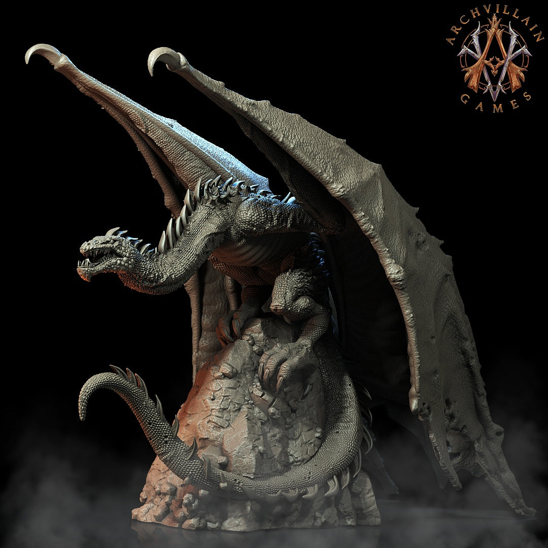 Captain's Steed Fantasy Miniatures - paintable tabletop miniature product view