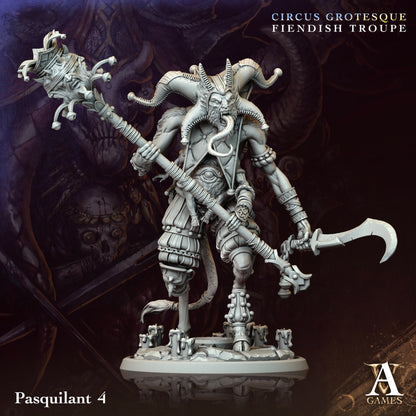 Pasquilant Fantasy Miniatures - paintable tabletop miniature product view