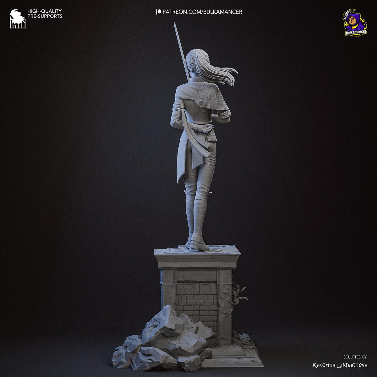 Maelle Figure - Clair Obscur: Expedition 33 - resin miniature view 6