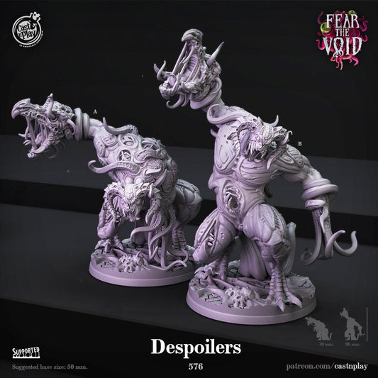 Abomination Miniature - resin tabletop miniature front view
