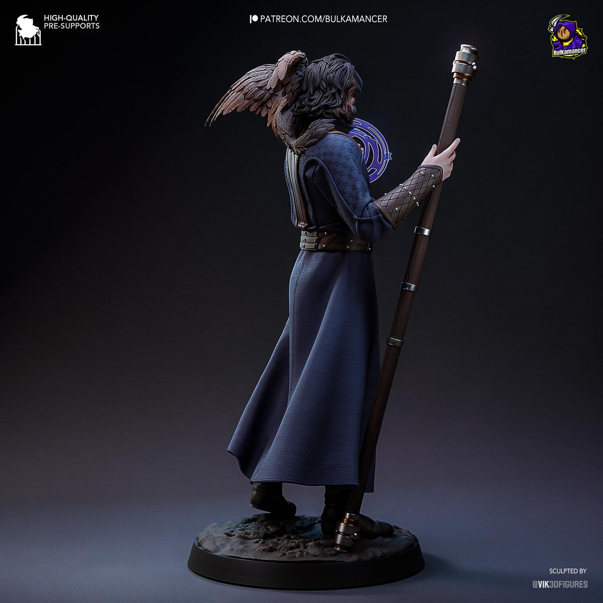 Gale Figure - Baldur's Gate 3 - resin miniature view 6