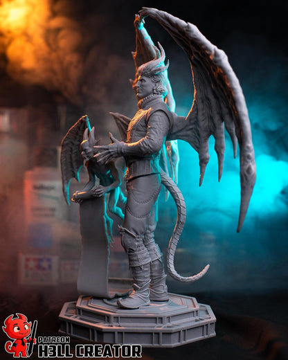 Raphael Figure - Baldur's Gate 3 - resin tabletop miniature alternate angle