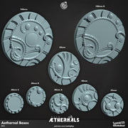 Aethernals Miniature Bases - resin tabletop miniature front view