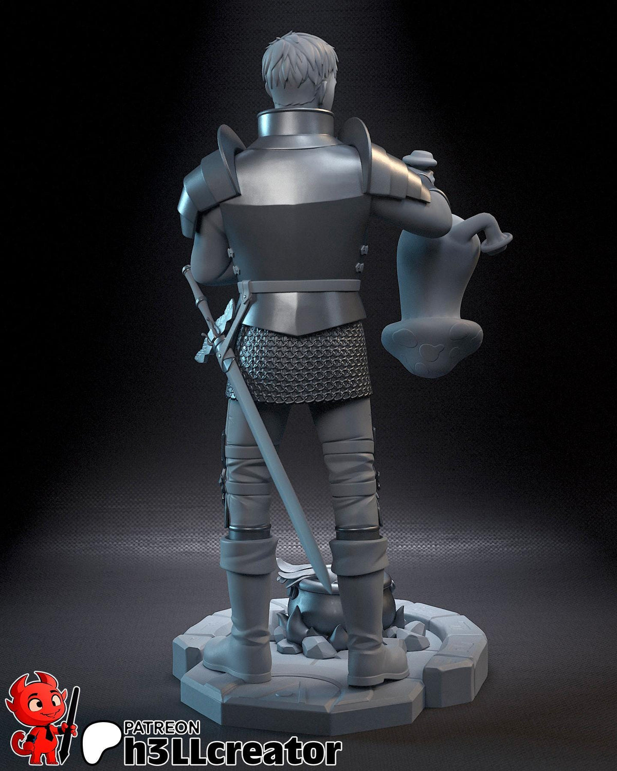 Laios Touden Figure - Delicious in Dungeon - resin miniature view 5