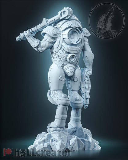 Grunt Figure - Mass Effect - resin miniature view 6