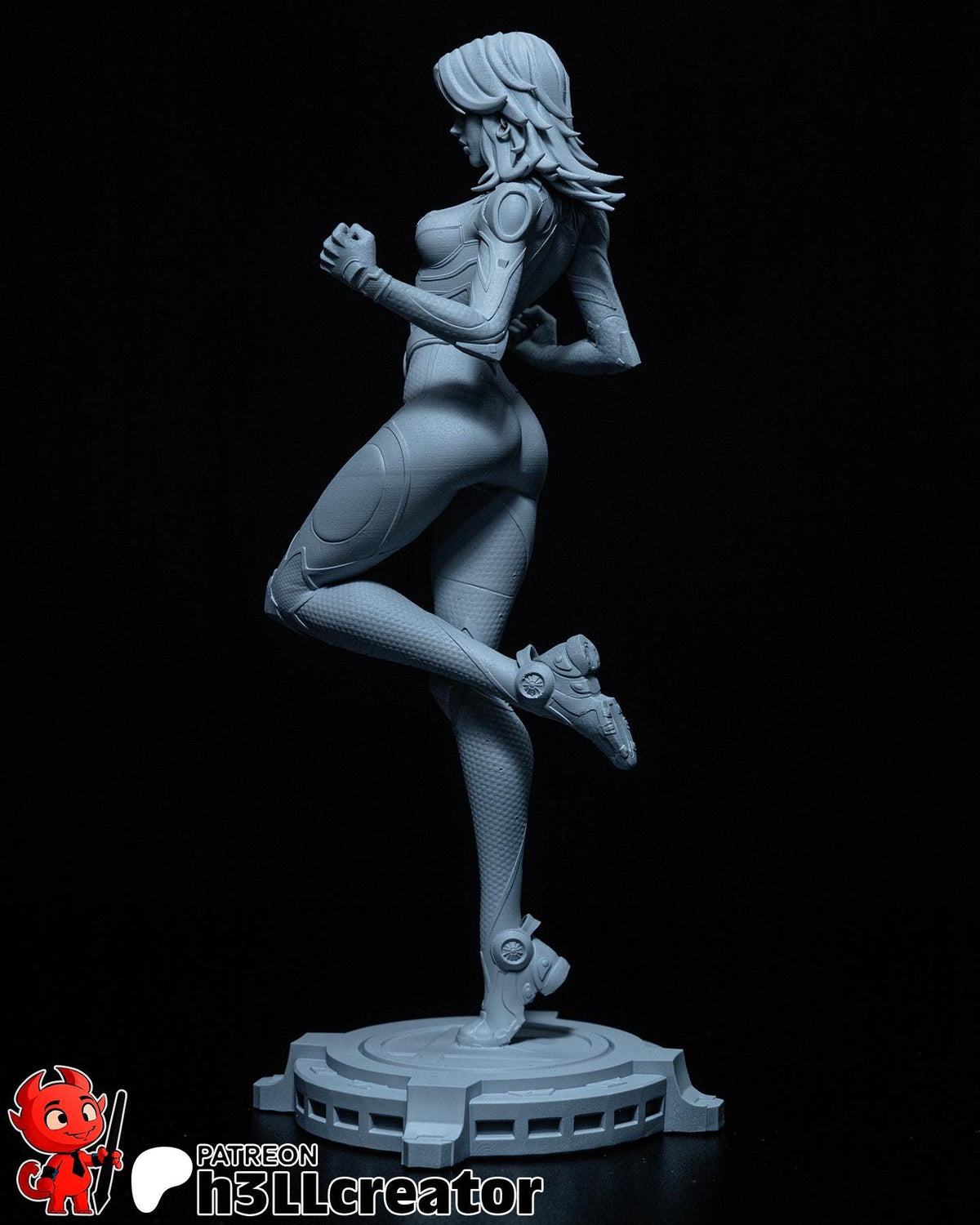 Invisible Woman Figure - Marvel Rivals - resin miniature view 6