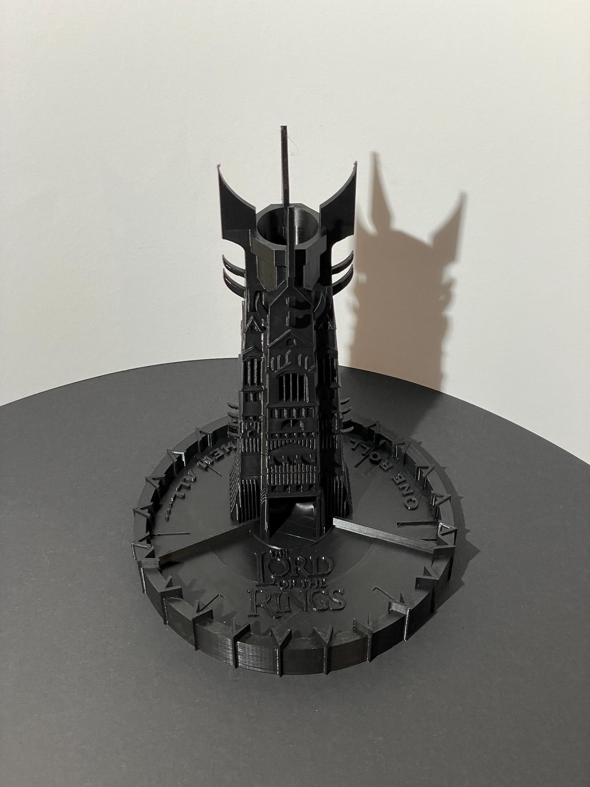 Lord of the Rings Dice Tower - resin tabletop miniature alternate angle
