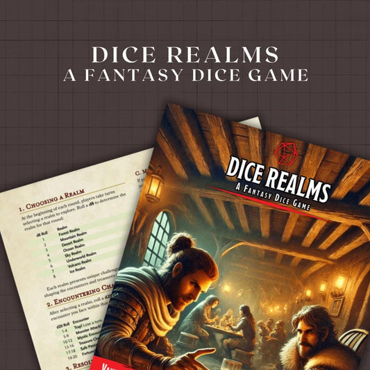 Dice Realms A Fantasy Dice Game - digital download preview