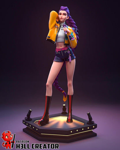 Rumi KPop Demon Hunters Figure - resin miniature view 5
