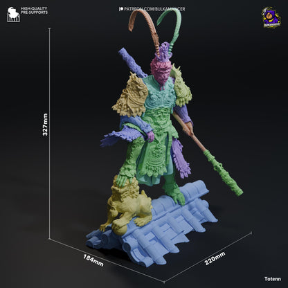 Destined One Black Myth Wukong Figure - resin miniature view 7
