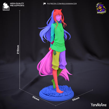 Holo Spice and Wolf Figure - resin miniature view 7