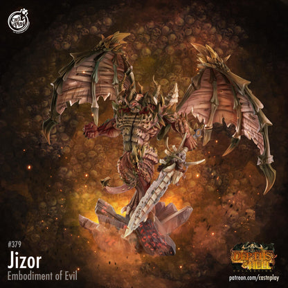 Demon Miniature - resin tabletop miniature alternate angle