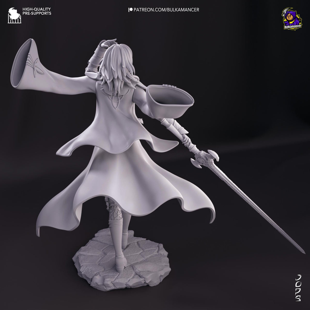 Byleth Figure - Fire Emblem - resin miniature view 6