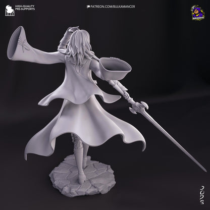 Byleth Figure - Fire Emblem - resin miniature view 6