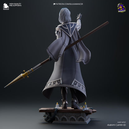 Isobel Figure - Baldur’s Gate 3 - 3D printed miniature detail view
