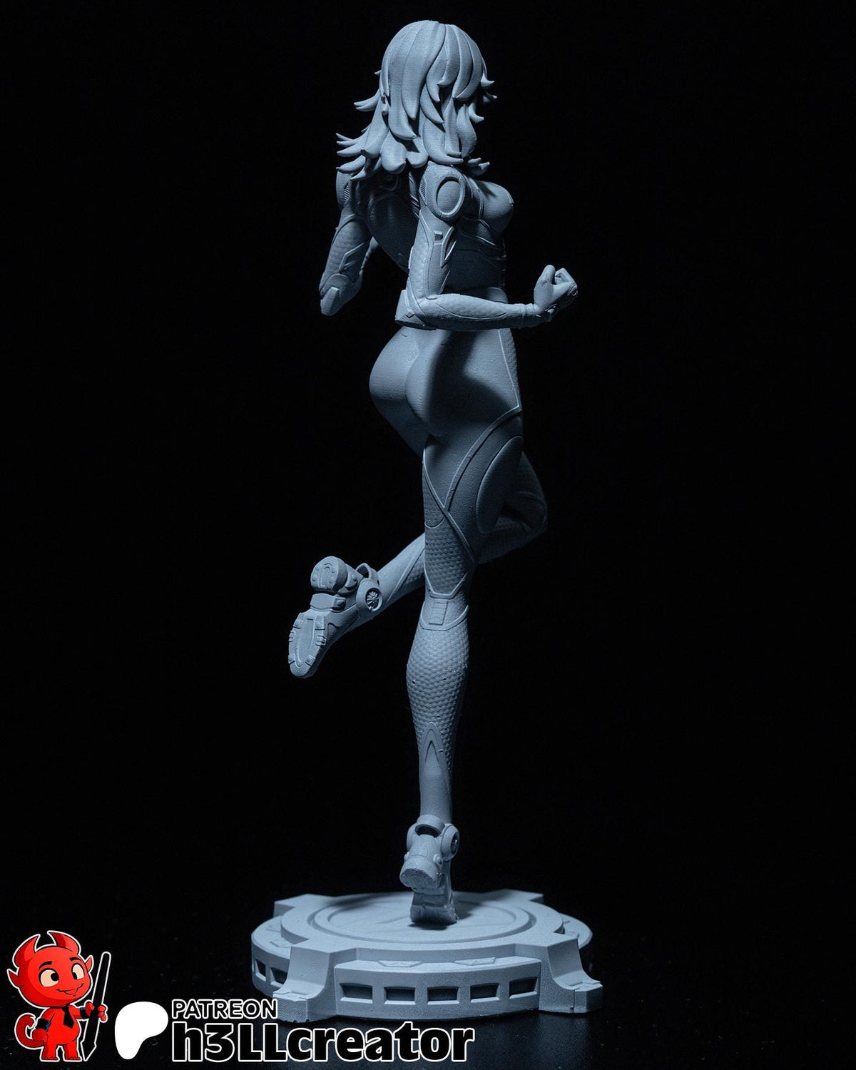 Invisible Woman Figure - Marvel Rivals - resin miniature view 7