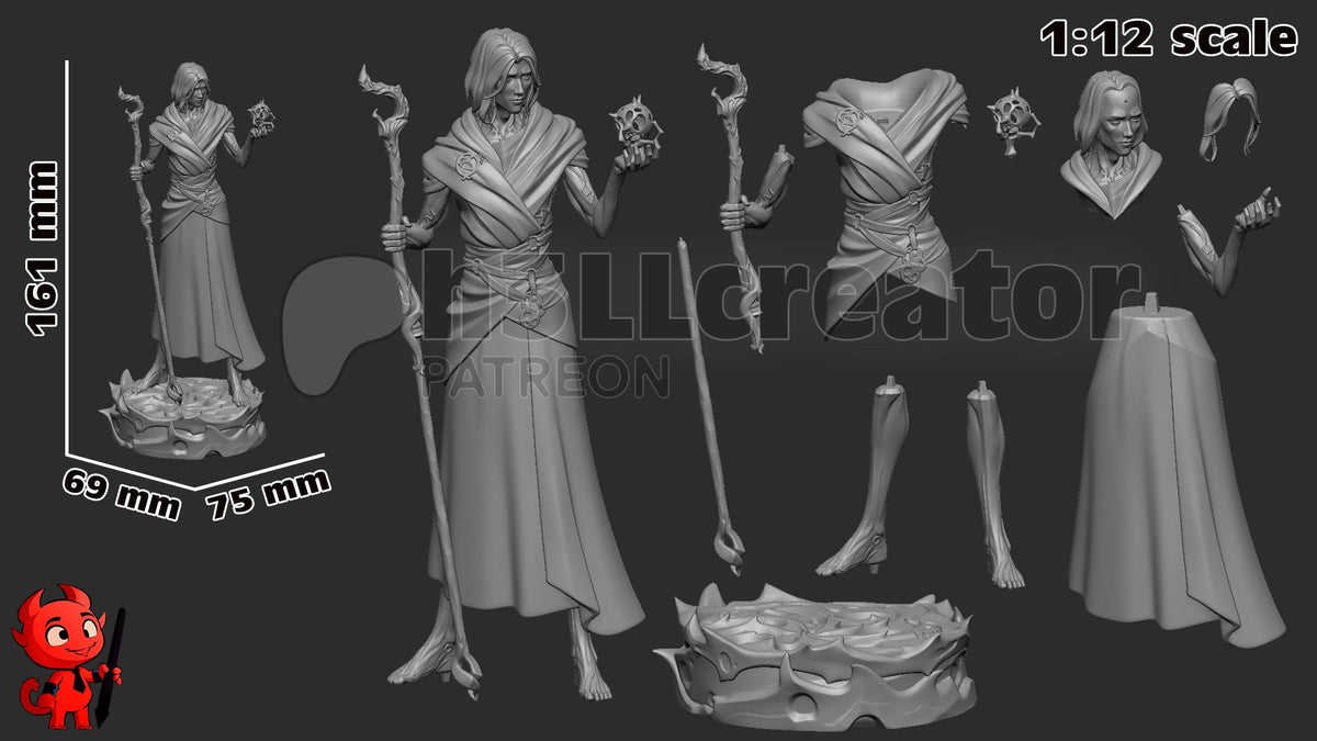 Viktor Figure - Arcane - resin miniature view 8