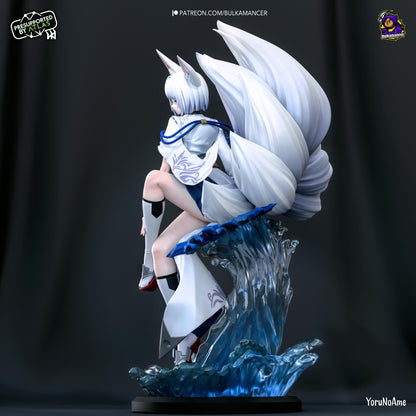 Kaga Figure - Azur Lane - 3D printed miniature detail view