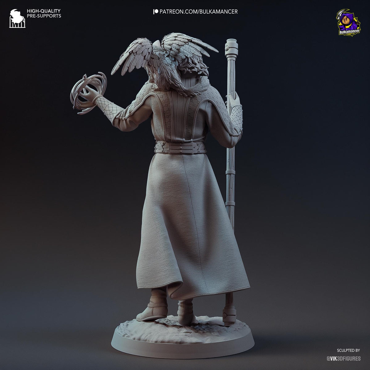 Gale Figure - Baldur's Gate 3 - resin miniature view 5