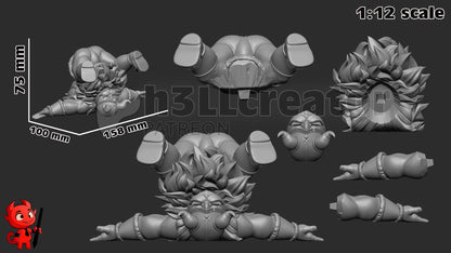 Senshi Controller Stand Figure - Delicious in Dungeon - resin miniature view 7