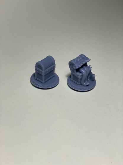 Mimic Chest Miniature - resin tabletop miniature alternate angle