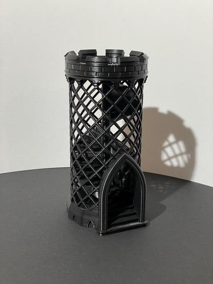 Gothic Castle Dice Tower - resin miniature view 5