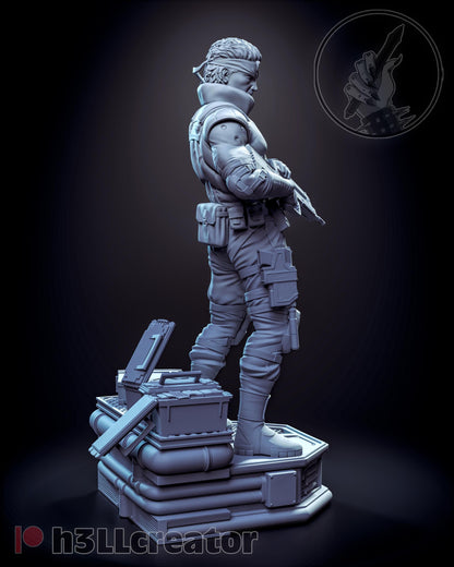 Solid Snake Metal Gear Solid Figure - resin miniature view 6