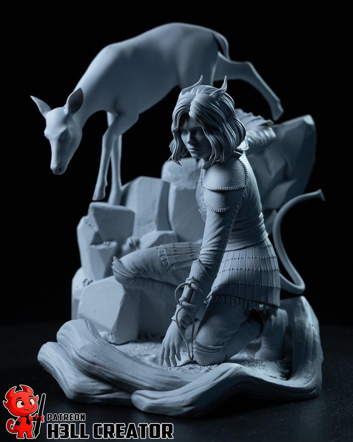 Doric Figure - resin miniature view 6