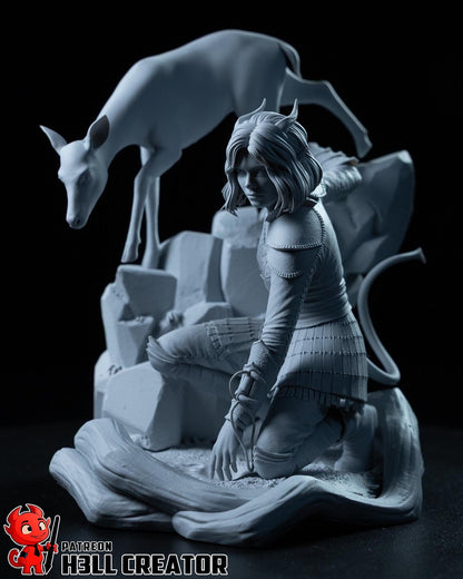 Doric Figure - resin miniature view 6