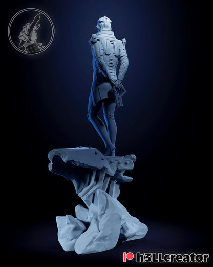 Thane Krios Figure - Mass Effect - paintable tabletop miniature product view