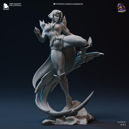 Emma Frost Figure - Marvel Rivals - paintable tabletop miniature product view
