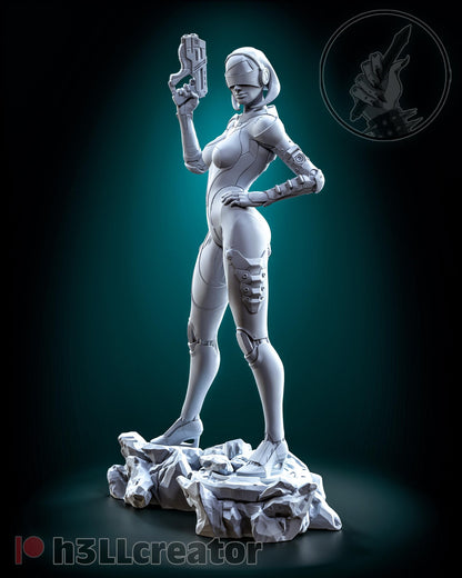 EDI Figure - Mass Effect - paintable tabletop miniature product view