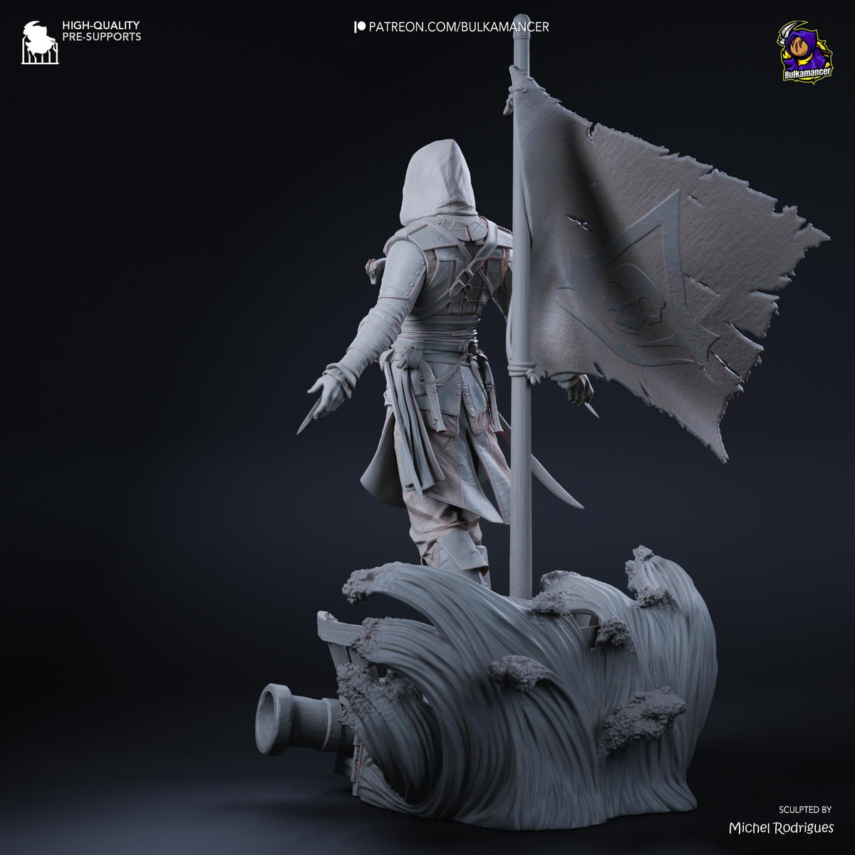 Edward Kenway Assassin's Creed Black Flag Figure - resin miniature view 6