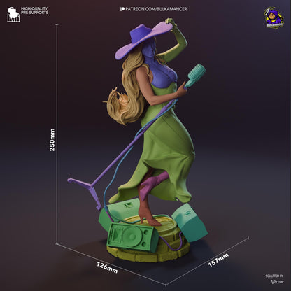 Pauline Super Mario Odyssey Figure - resin miniature view 8