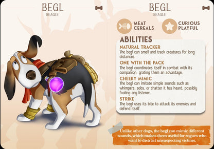 Beagle Dog Animal Companion Miniature - resin tabletop miniature alternate angle