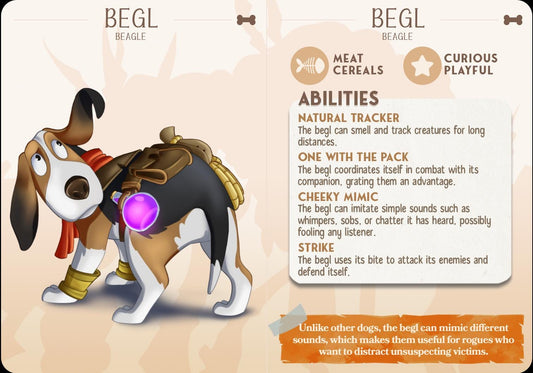 Beagle Dog Animal Companion Miniature - resin tabletop miniature alternate angle