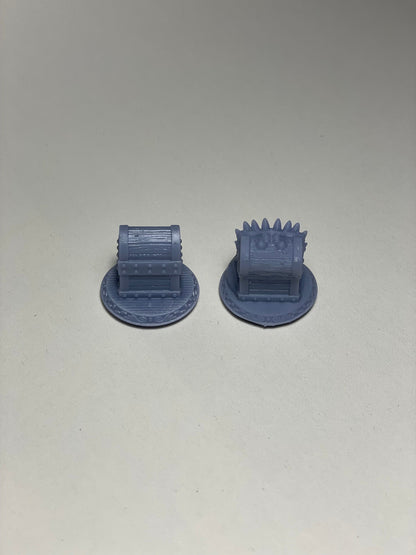 Mimic Chest Miniature - paintable tabletop miniature product view
