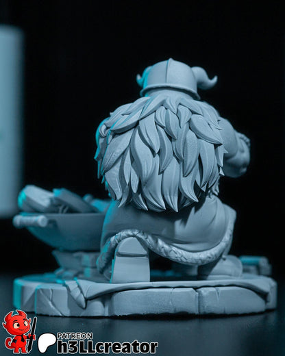 Senshi Figure - Delicious in Dungeon - resin miniature view 7