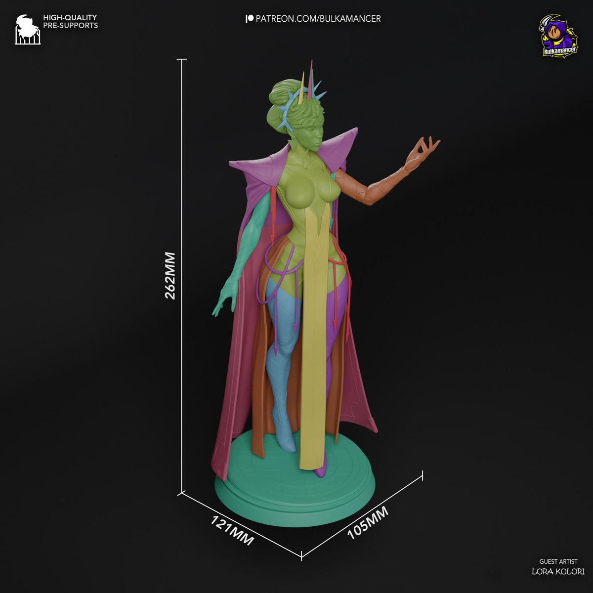 Mel Medarda Mel Figure - League of Legends - resin miniature view 7