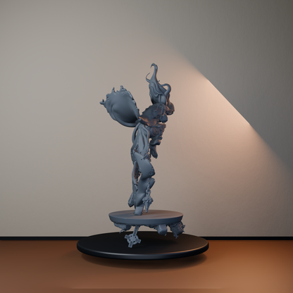 Baron's Mistresses Fantasy Miniatures - Baron's Mistress Pose 02 - front right three-quarter view