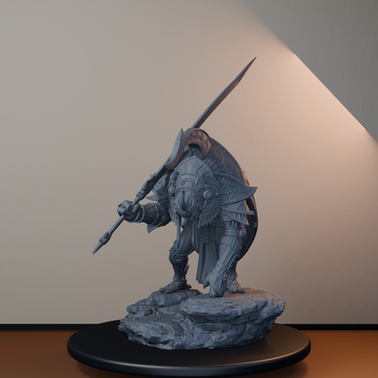Golden Scarabs Egyptian Fantasy Miniatures - Golden Scarab Pose 01 - hero view