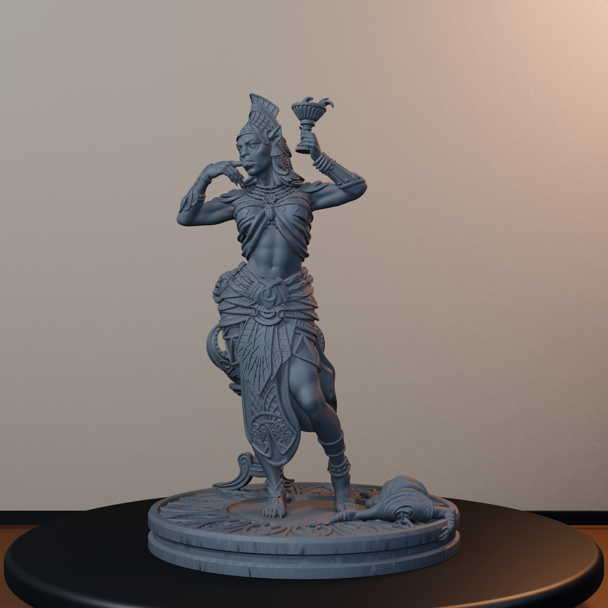 Daughters Of Sekhmet Egyptian Fantasy Miniatures - Daughters of Sekhmet Pose 02 - hero view
