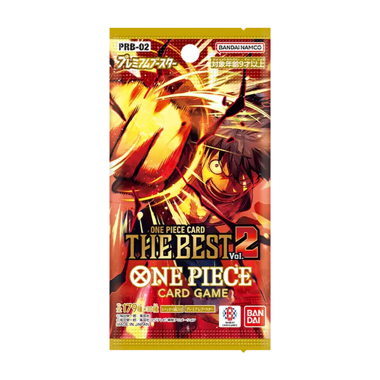 One Piece Card Game PRB-02 The Best Vol. 2 Japanese sealed premium booster pack