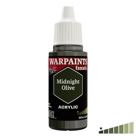 The Army Painter John Blanche Midnight Olive acrylic paint, single 18 ml bottle